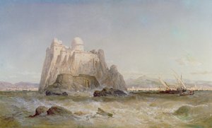 A Castle off the Mediterranean Coast by James Webb